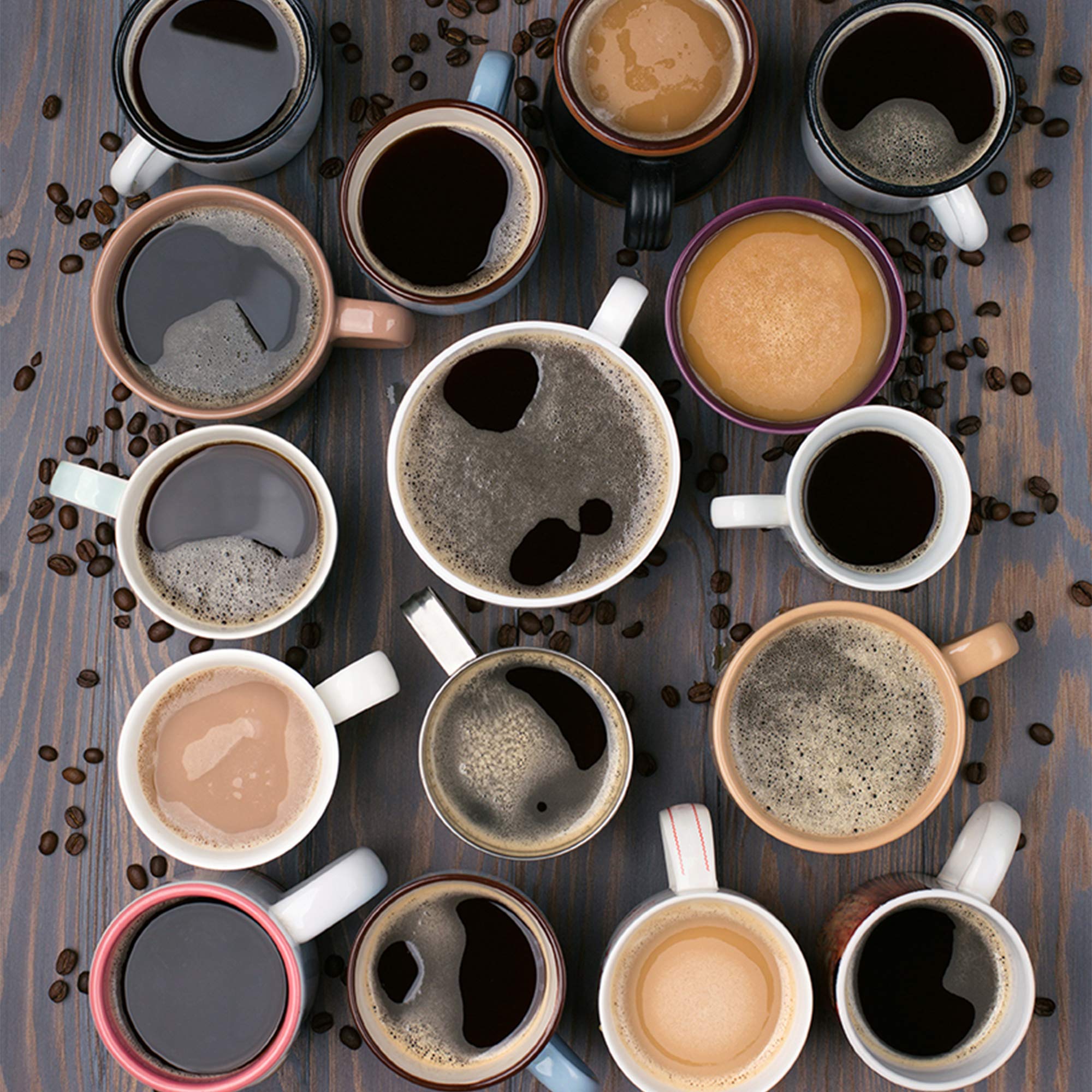 Decaf Flavored Coffee Variety Pack - 40 Single Serve Pods for Keurig K-Cup Brewers | Medium Roast Hot or Iced Coffee | Perfect for Office, Home & Entertaining | Decaffeinated Gourmet Coffee Sampler