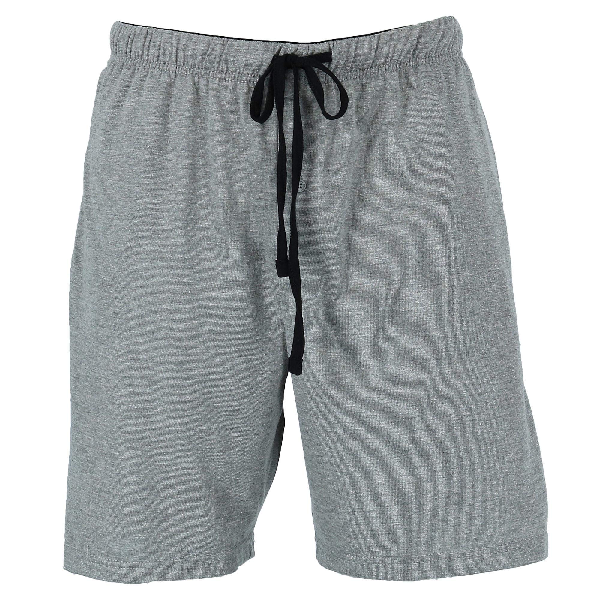 Hanes Men's Big and Tall Knit Sleep Shorts with Pockets - 3 Pack | Soft Lounge Shorts for Sleeping, Relaxing & Home Wear | Comfortable Nightwear for Tall Men