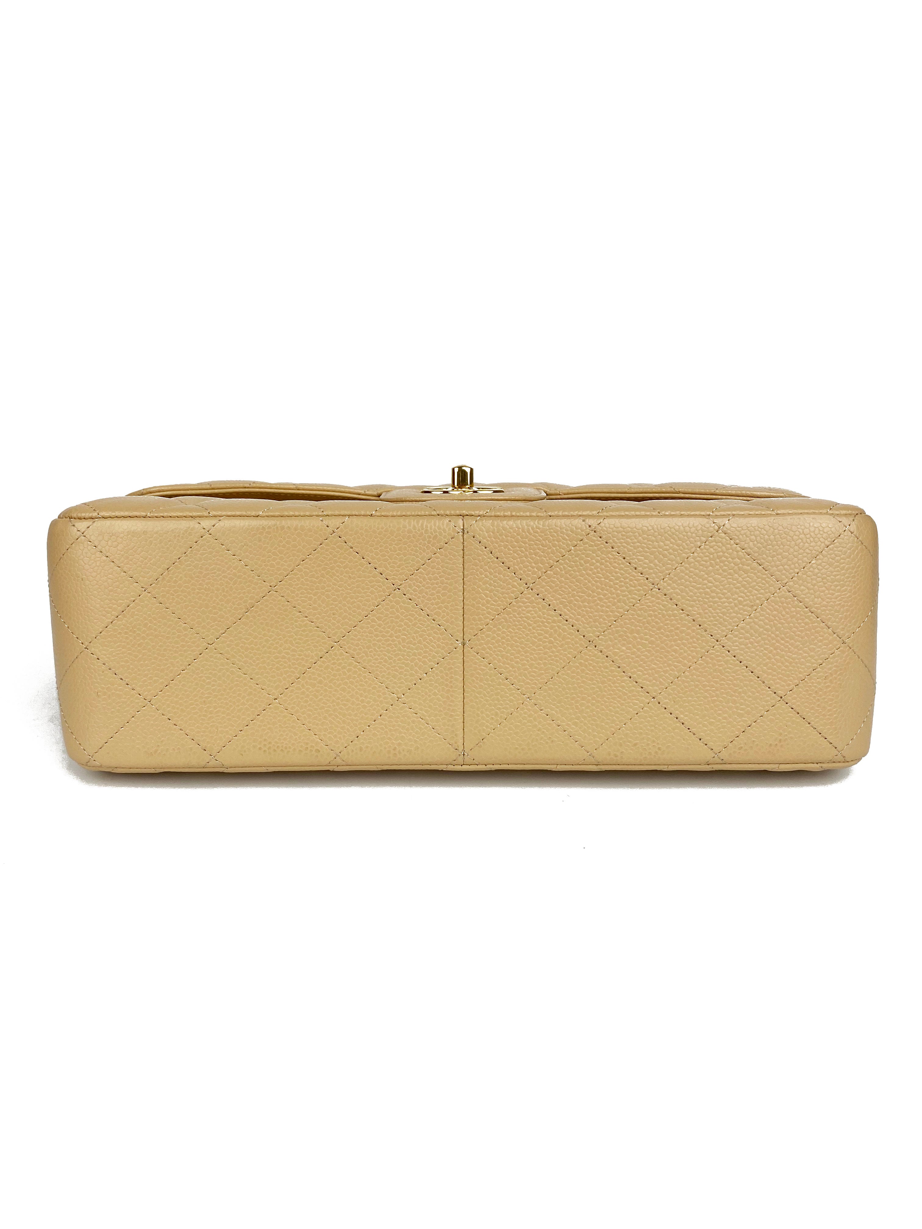 Chanel Nude Jumbo Classic Flap Bag - Luxury Leather Shoulder Bag for Women | Perfect for Evening Events, Parties & Special Occasions