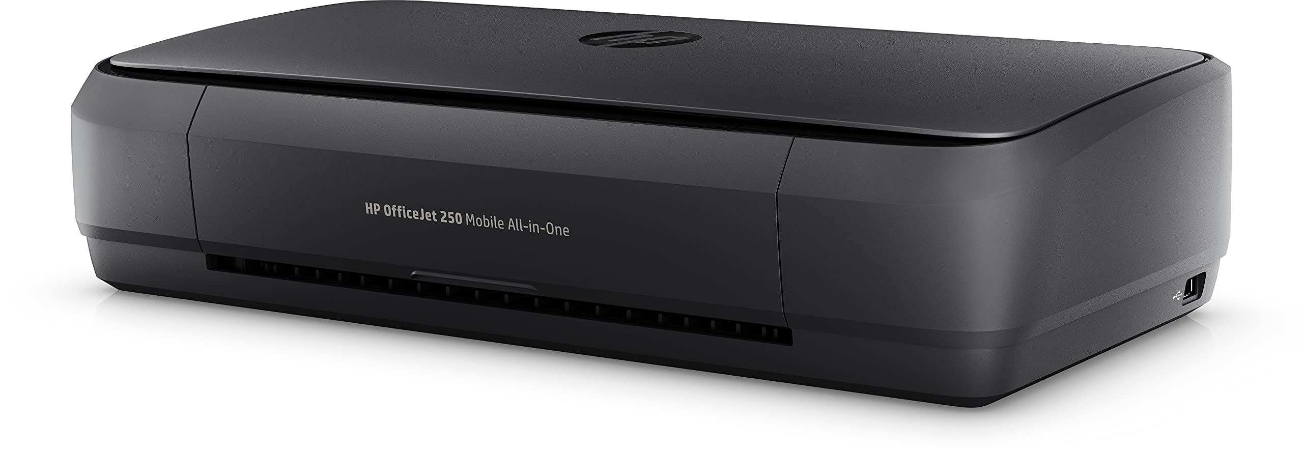 HP Officejet 250 Mobile All-in-One Printer - Wireless, Scanner, Copier with WLAN, HP ePrint, WiFi Direct, USB - 4800 x 1200 dpi High Resolution - Compact for Home Office & Business Travel - Black