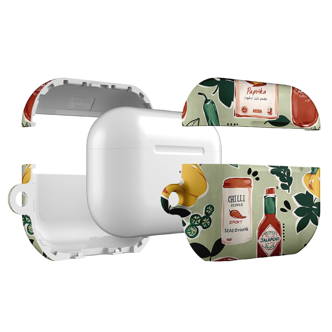 Premium Chilli Pepper Design AirPods Pro Case - Durable Protective Cover for Apple AirPods Pro - Perfect for Travel, Workouts, and Everyday Use