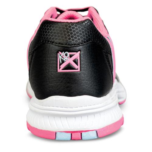 KR Strikeforce Starr Black Pink Blue Women's Bowling Shoes - Lightweight Comfort for League Play & Tournament Performance