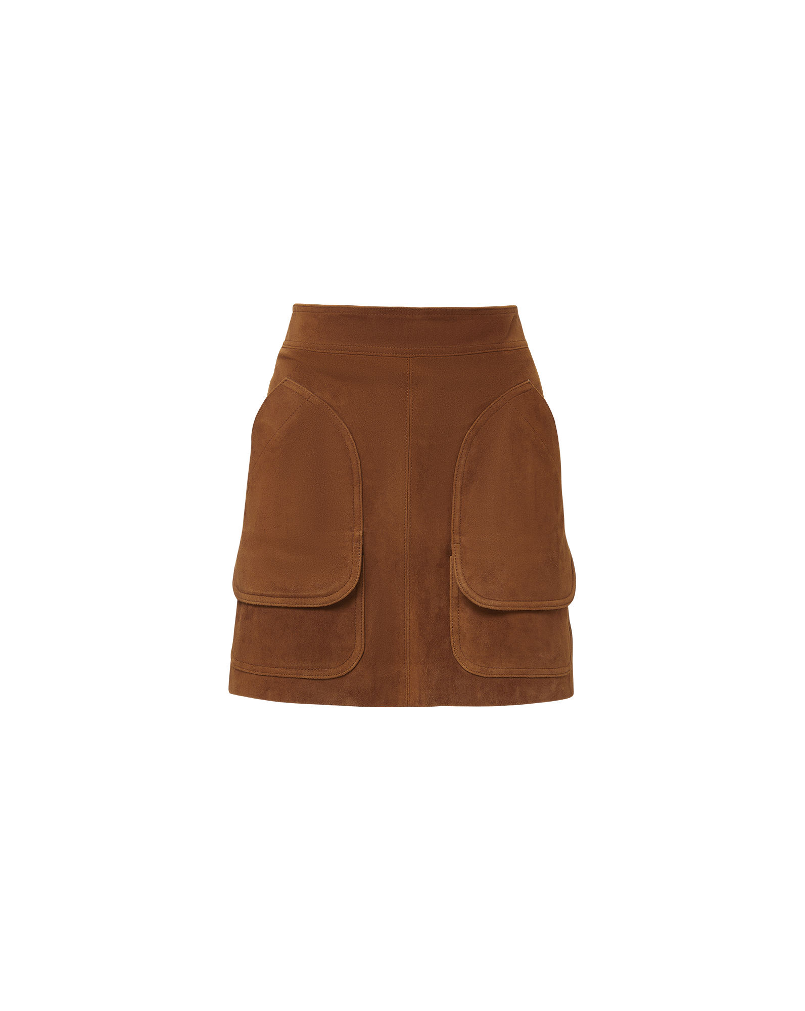 Norwood Suede Mini Skirt for Women - Stylish High Waist Stretchy A-Line Skirt | Perfect for Casual Outfits, Date Nights & Office Wear