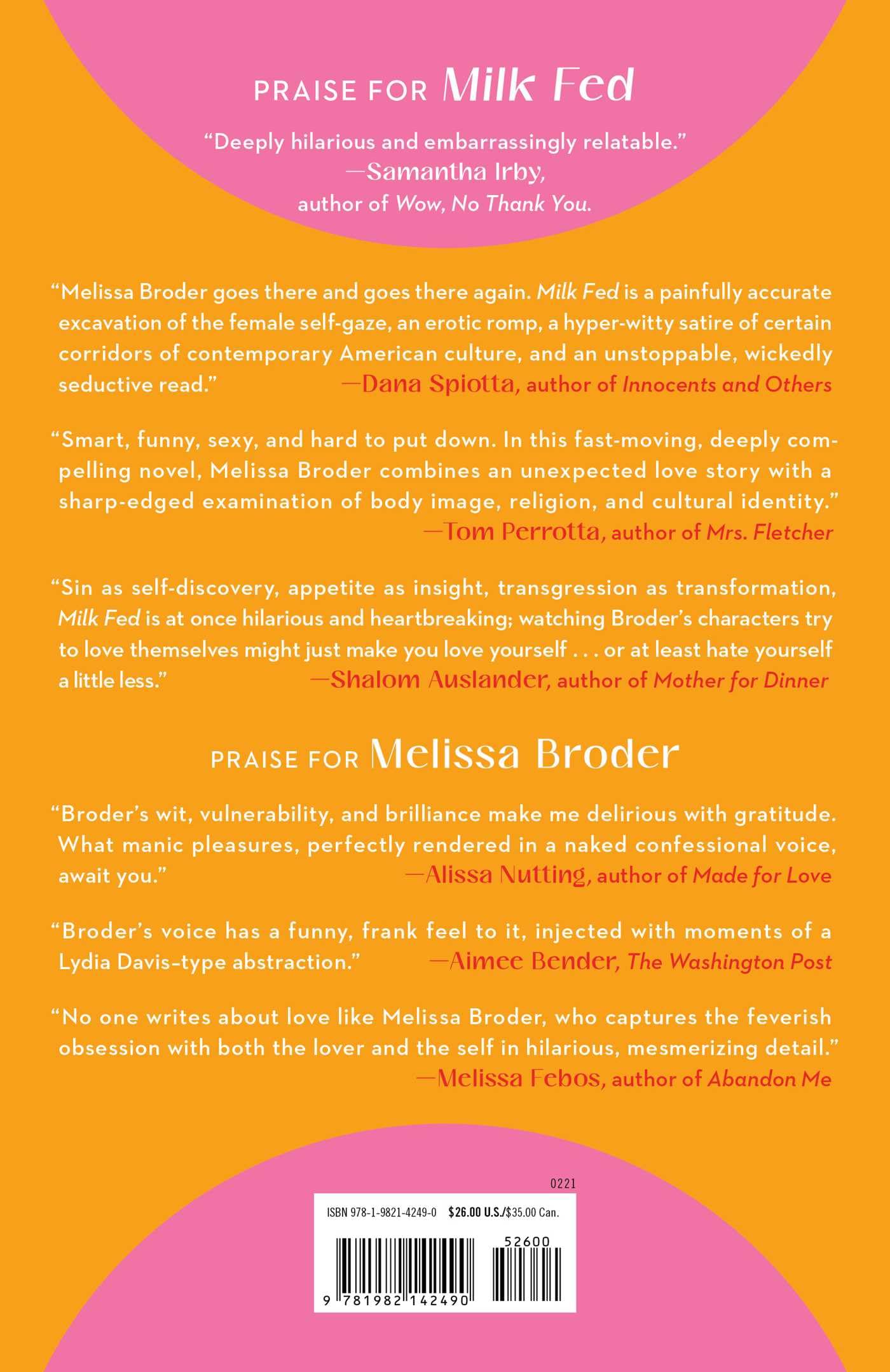 Milk Fed: A Novel by Melissa Broder - A Coming-of-Age Story About Self-Discovery and Desire | Perfect for Book Clubs, Beach Reads, and Contemporary Fiction Lovers