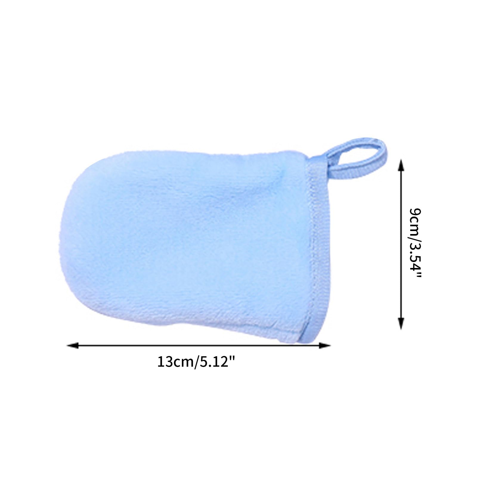 Reusable Microfiber Makeup Remover Gloves - Soft Deep Cleansing Face Pads for Gentle Makeup Removal & Skincare (5-Pack) | Perfect for Daily Beauty Routine, Travel & Sensitive Skin Care