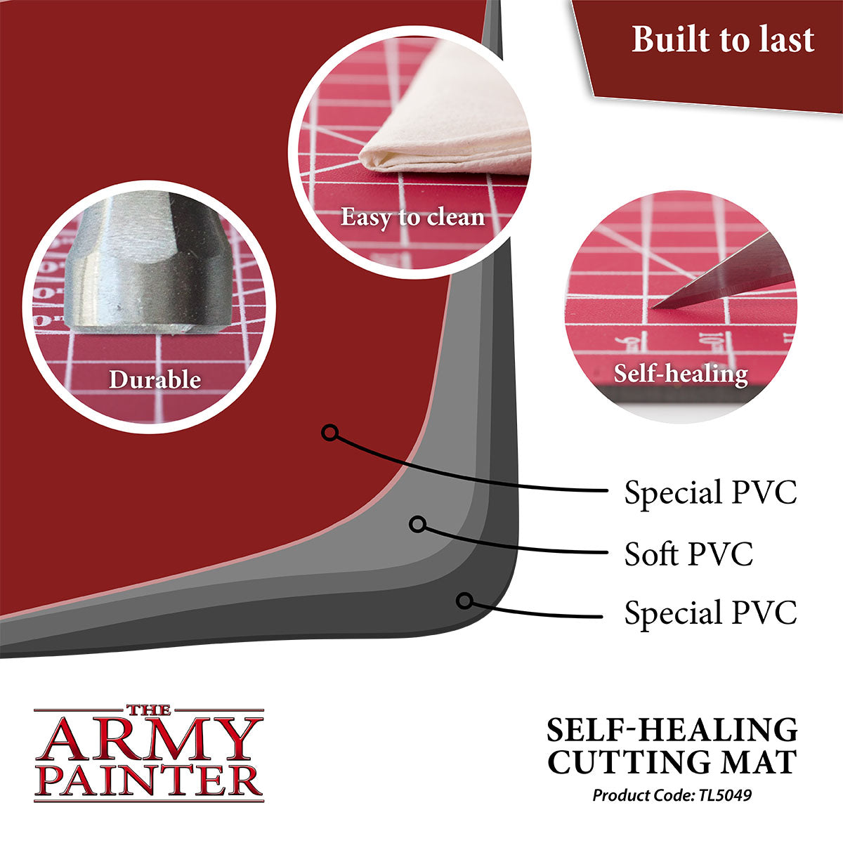 Self Healing Cutting Mat - Durable, Non-Slip Craft Mat for Sewing, Quilting & DIY Projects - Perfect for Crafters, Artists & Hobbyists - Use for Fabric, Paper & Vinyl Cutting