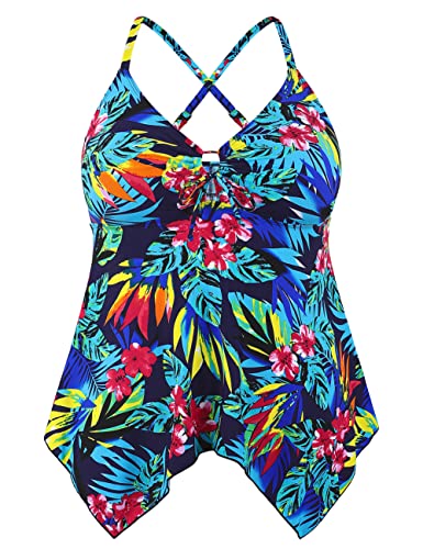 Red Blue Floral