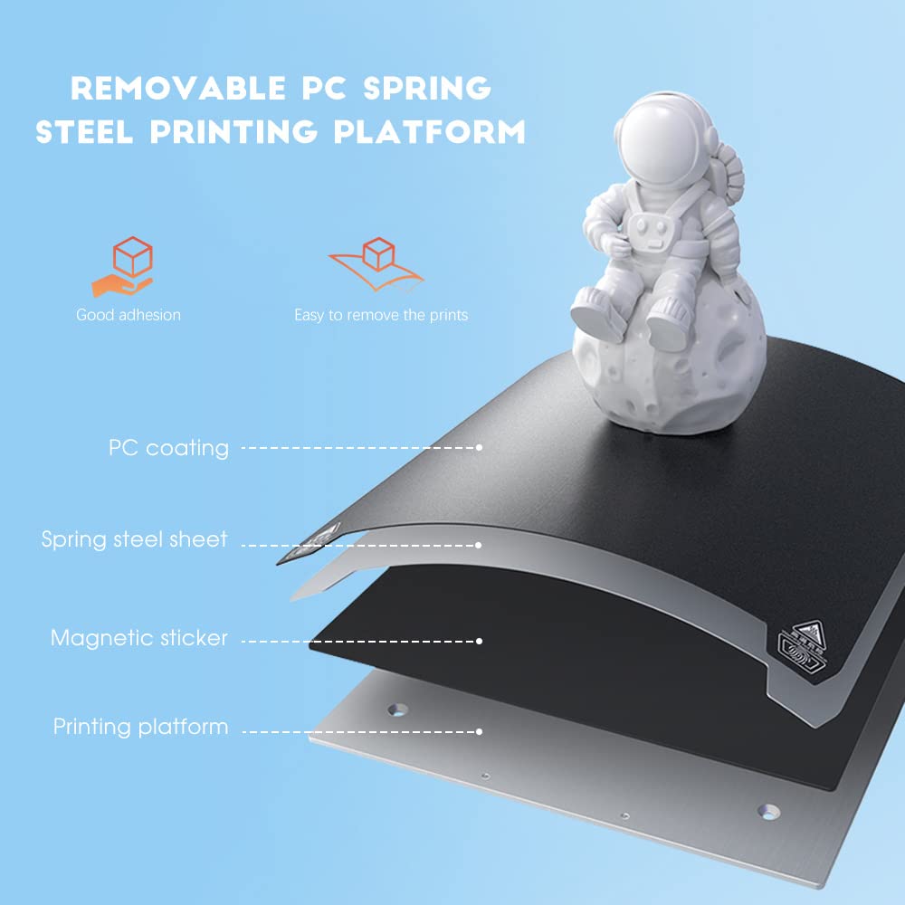 Official Creality Ender 3 S1 3D Printer with Direct Drive Extruder | CR Touch Auto Leveling | High Precision Double Z-Axis | Silent Board | 8.6x8.6x10.6in Build Size | Upgraded Ender 3 V2 for Beginners | Perfect for Home DIY, Prototyping & Educational Projects