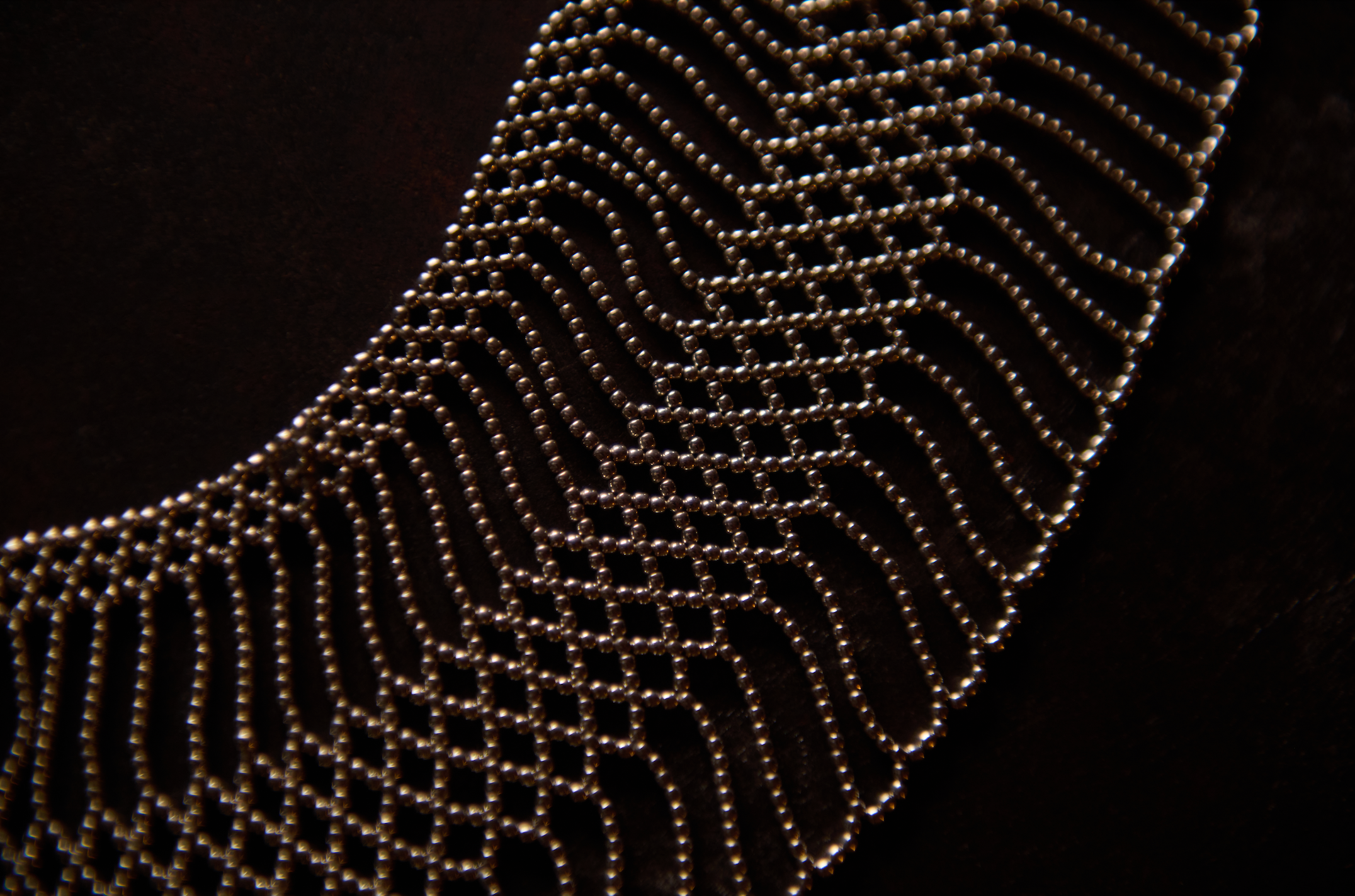 Elegant Silver Collier Tapistelar Necklace - Perfect for Weddings, Parties & Special Occasions