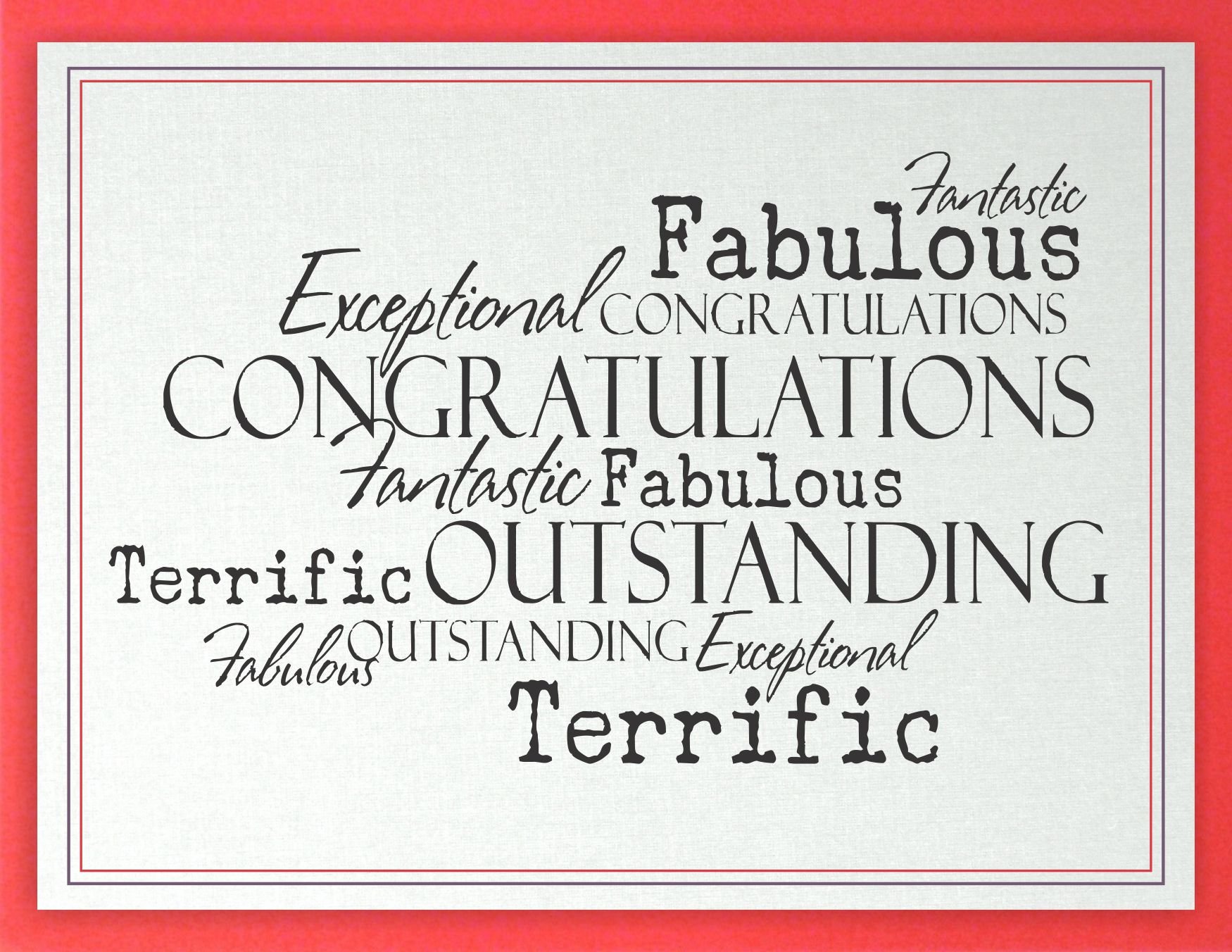 250 Sheets 65lb Watermelon Red Cardstock Paper - 4x6 Inches (4