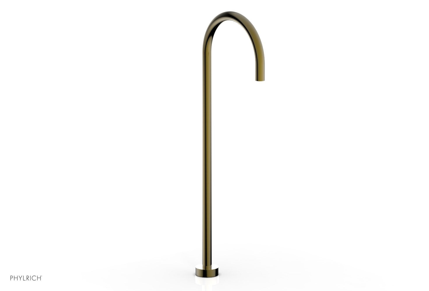 BASIC II Floor Mount Spout 230 52 - Durable Stainless Steel Faucet for Kitchen, Bathroom & Utility Sink - Perfect for Home, RV & Commercial Use