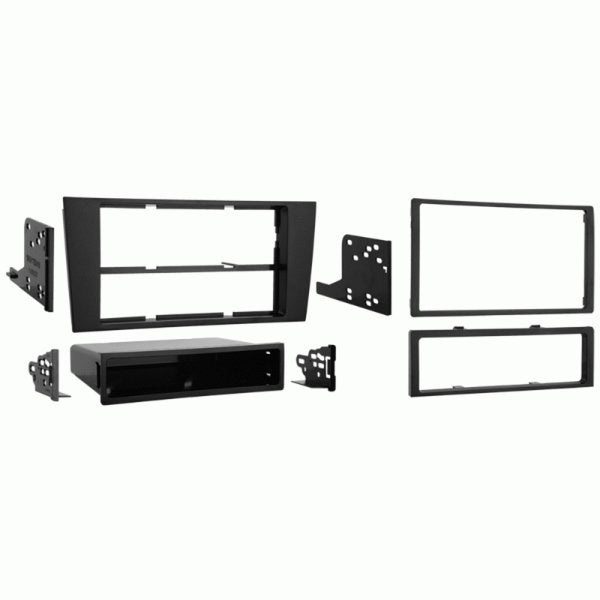 Metra 99-9105 DIN & Double DIN Radio Dash Kit for 2000-2001 Audi A4 - Car Stereo Installation & Upgrade Solution for Seamless Audio System Replacement