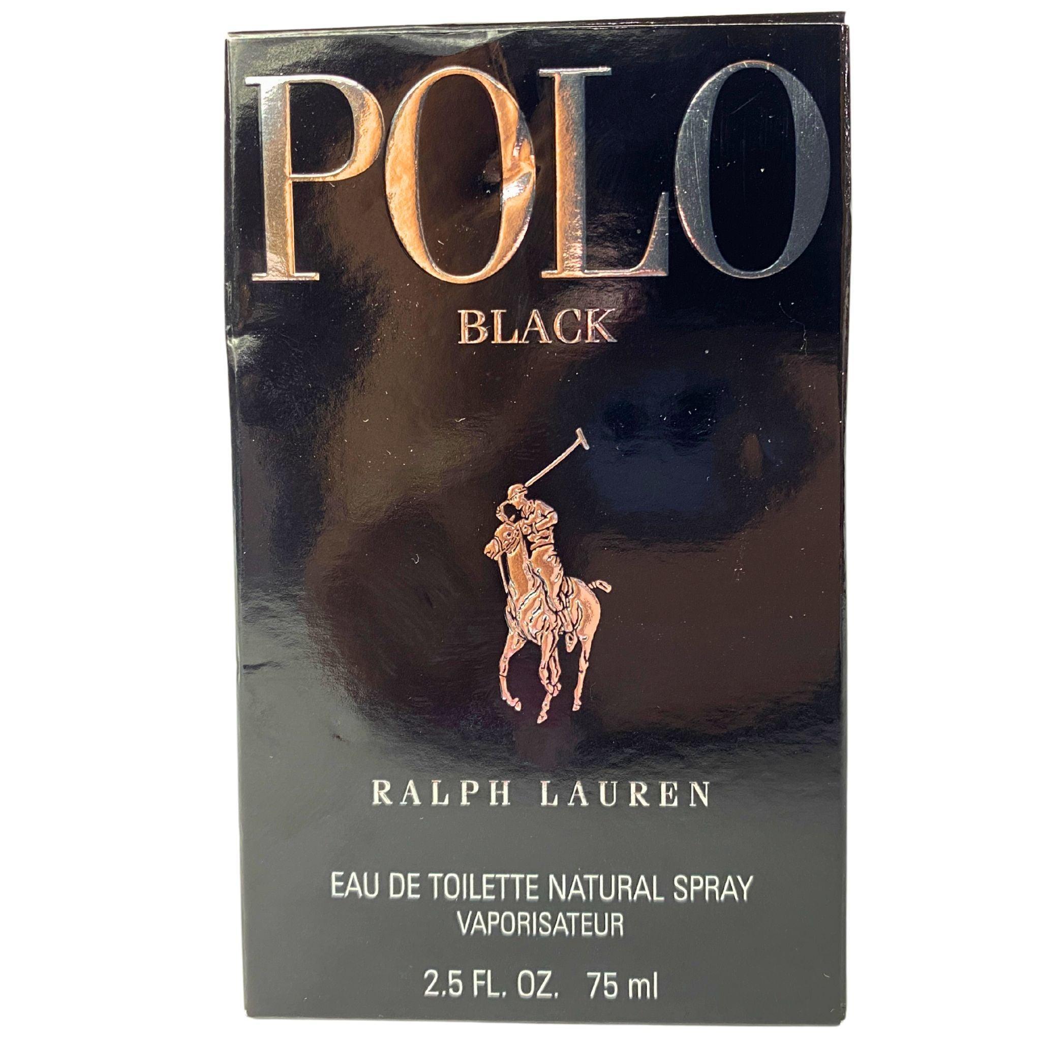 Ralph Lauren Polo Black Eau De Toilette for Men - 2.5 oz Natural Spray Cologne (40-Piece Bulk Pack) - Perfect for Gifts, Daily Wear & Special Occasions