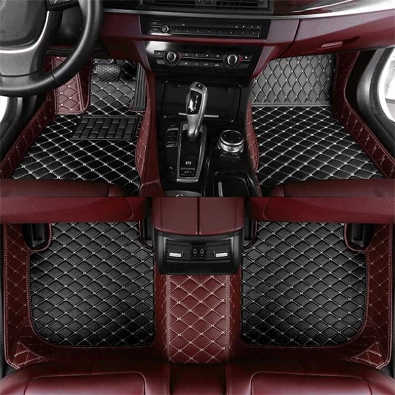 Side wine red medium black beige