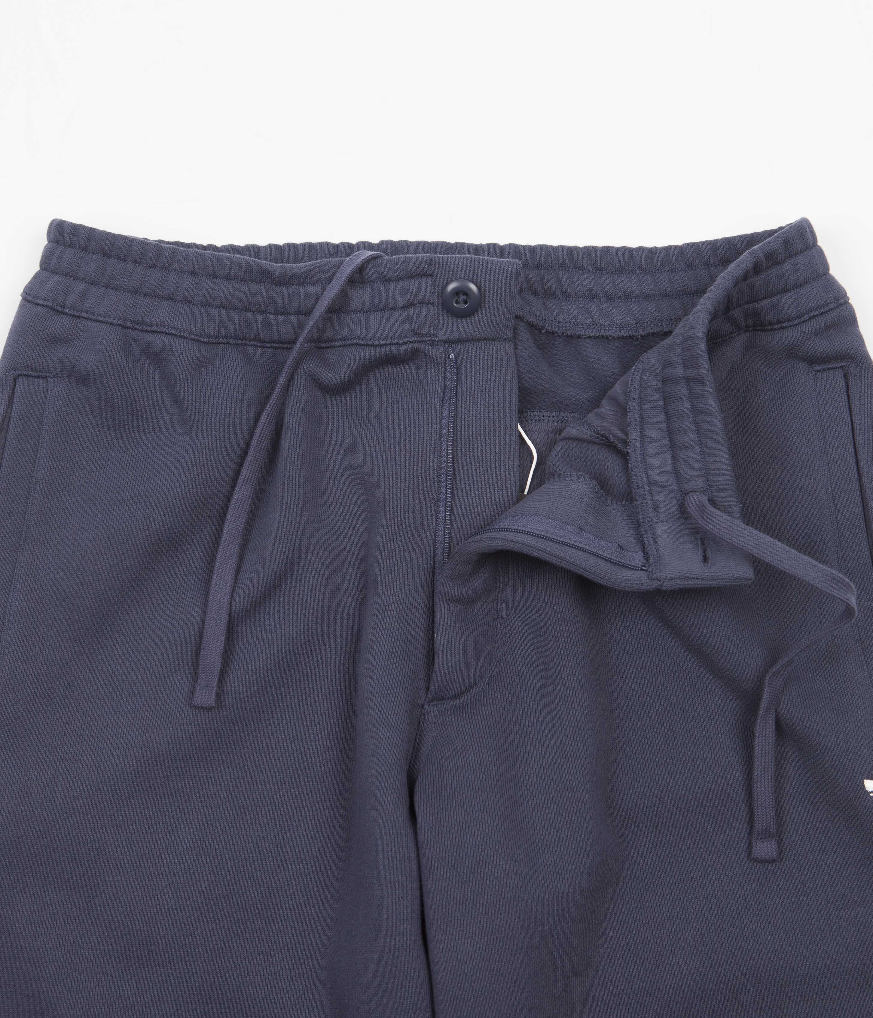 Adidas Heavyweight Shmoofoil Pants for Men - Shadow Navy & Cream White | Comfortable Training & Gym Workout Pants for Running & Casual Wear