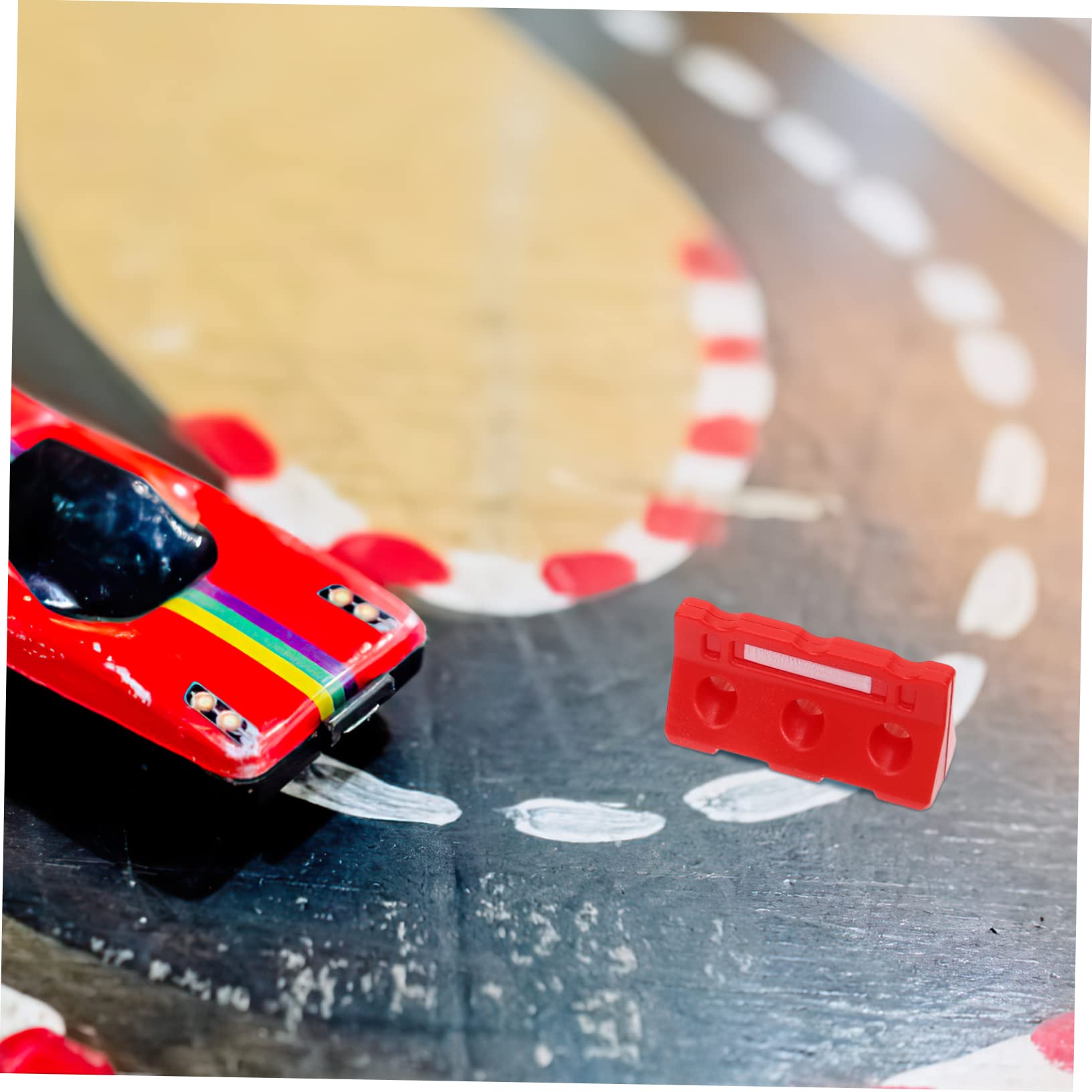 LABRIMP 32pcs Miniature Street Play Set - Kids Construction Toys with Traffic Signs & Road Decor for Sand Table, Landscape Ornaments & Educational Play | Perfect for Pretend Play, Diorama Making & Early Learning Activities