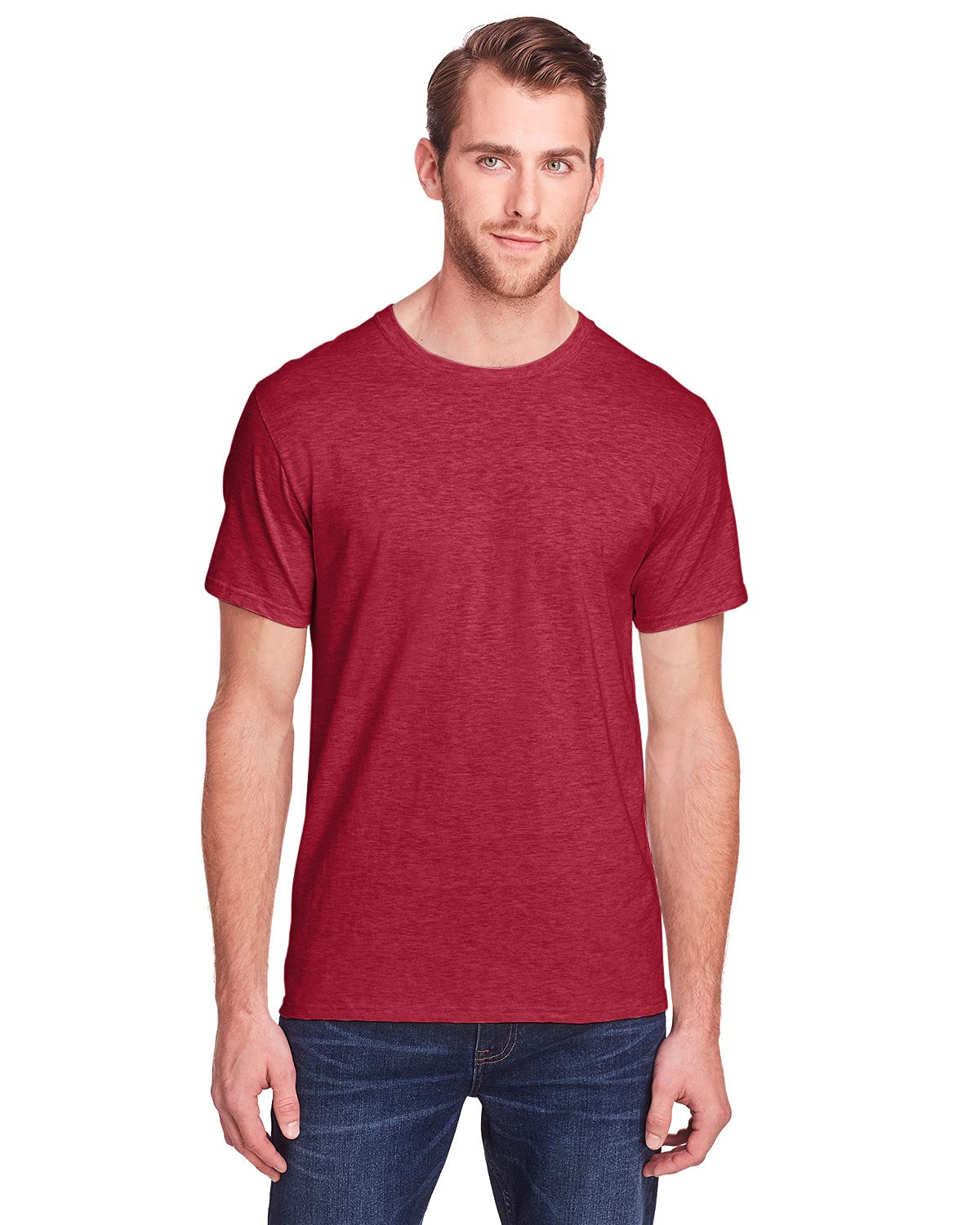 Fruit of the Loom Men's Classic Cotton Crew Neck T-Shirt - Soft Comfort Fit Short Sleeve Tee for Casual Wear, Gym & Everyday Outfits