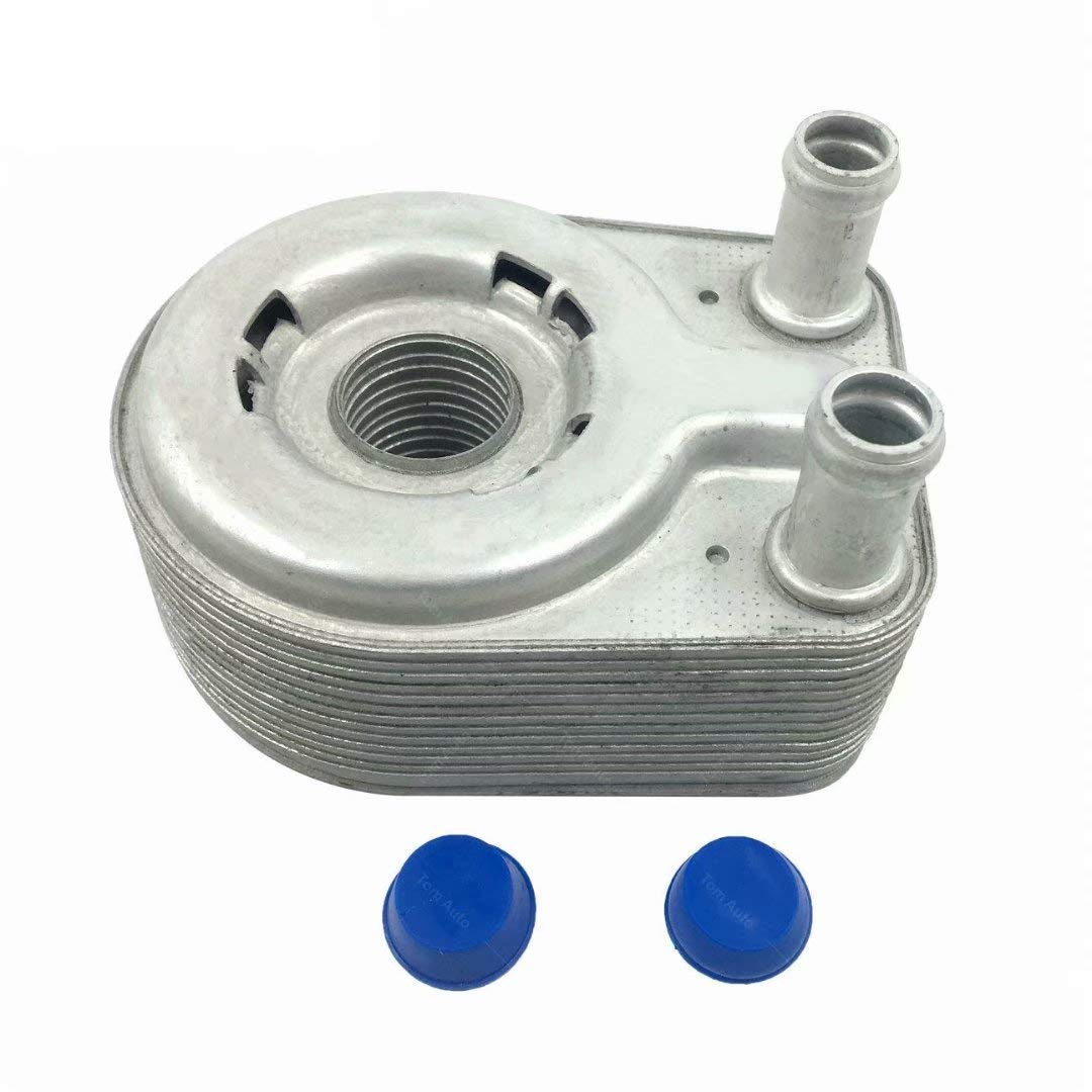 EMIAOTO Engine Oil Cooler with Gasket Compatible for Dodge Ram 1500 2500 3500 05166925AB 05140531AA 05166925AA - Replacement Part for Improved Engine Cooling Performance