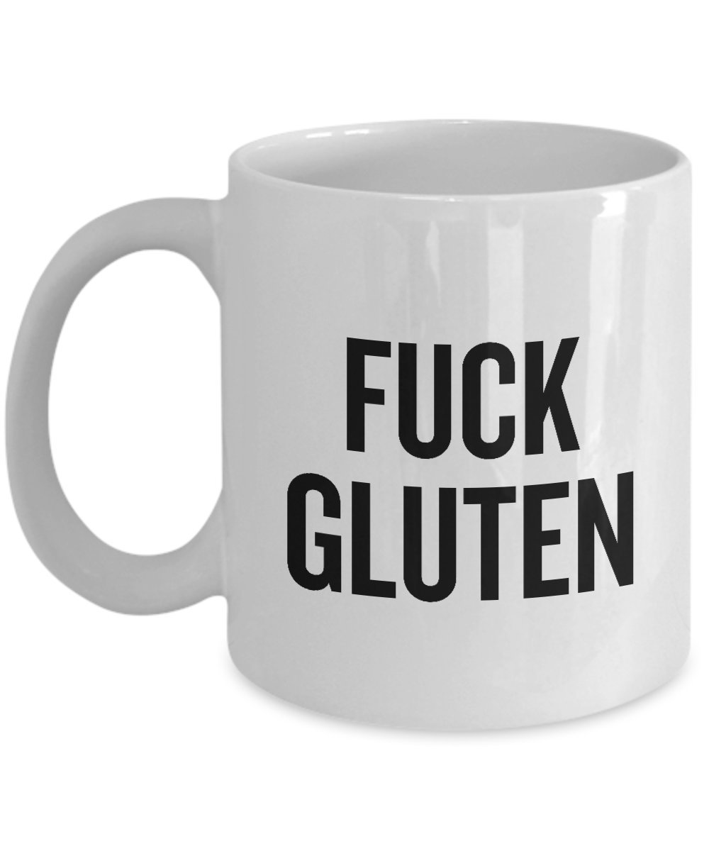 Gluten Free Ceramic Mug - Best Gift for Celiac Disease Awareness - Safe for Gluten Intolerance - Perfect for Coffee, Tea & Hot Drinks at Home or Office
