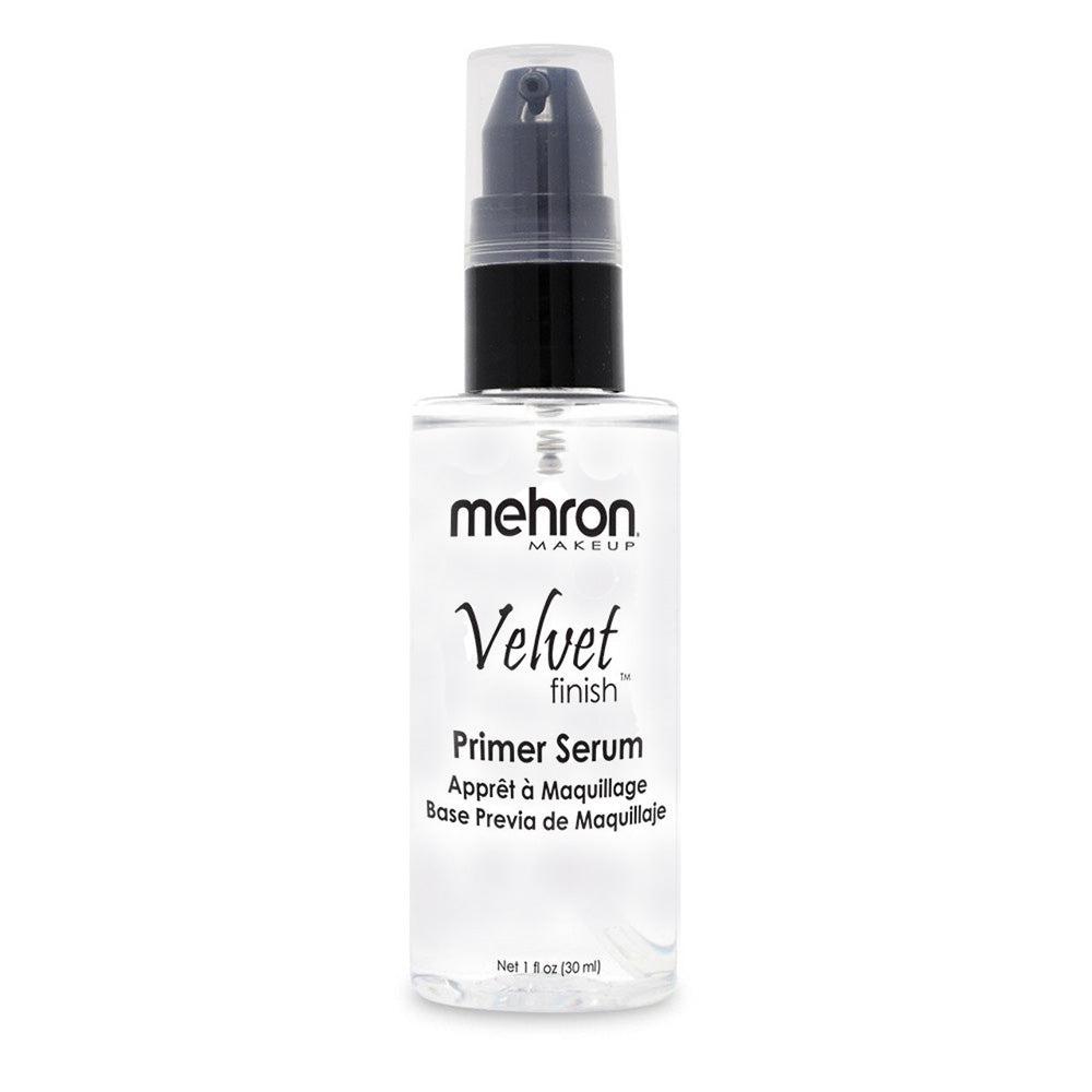 Mehron Velvet Finish Primer Serum - Smoothing Makeup Base for Flawless Skin | Perfect for Daily Use & Special Occasions