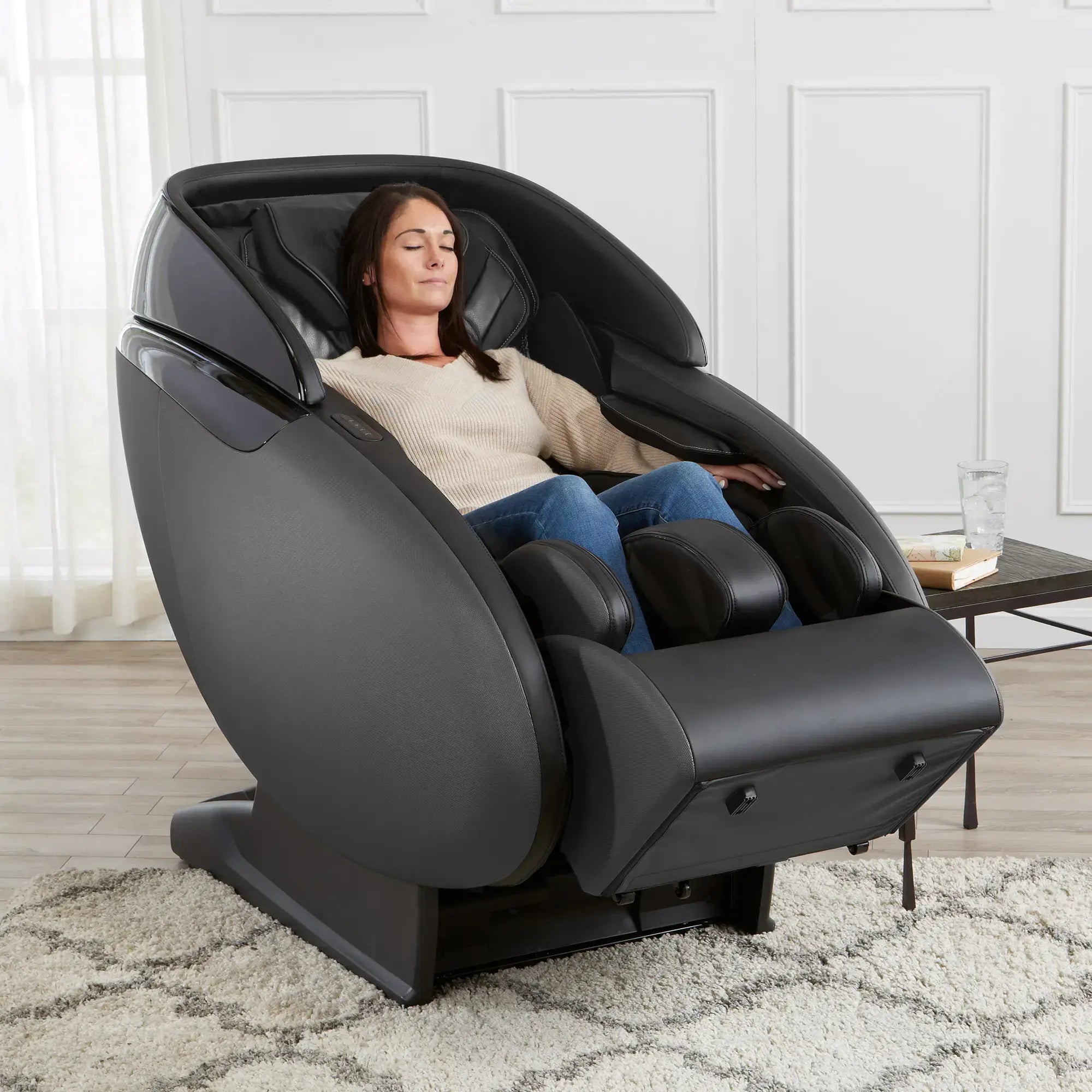 Kyota Kaizen M680 4D Massage Chair - Certified Pre-Owned | Full Body Shiatsu Massage with Heat Therapy | Perfect for Home Relaxation & Pain Relief