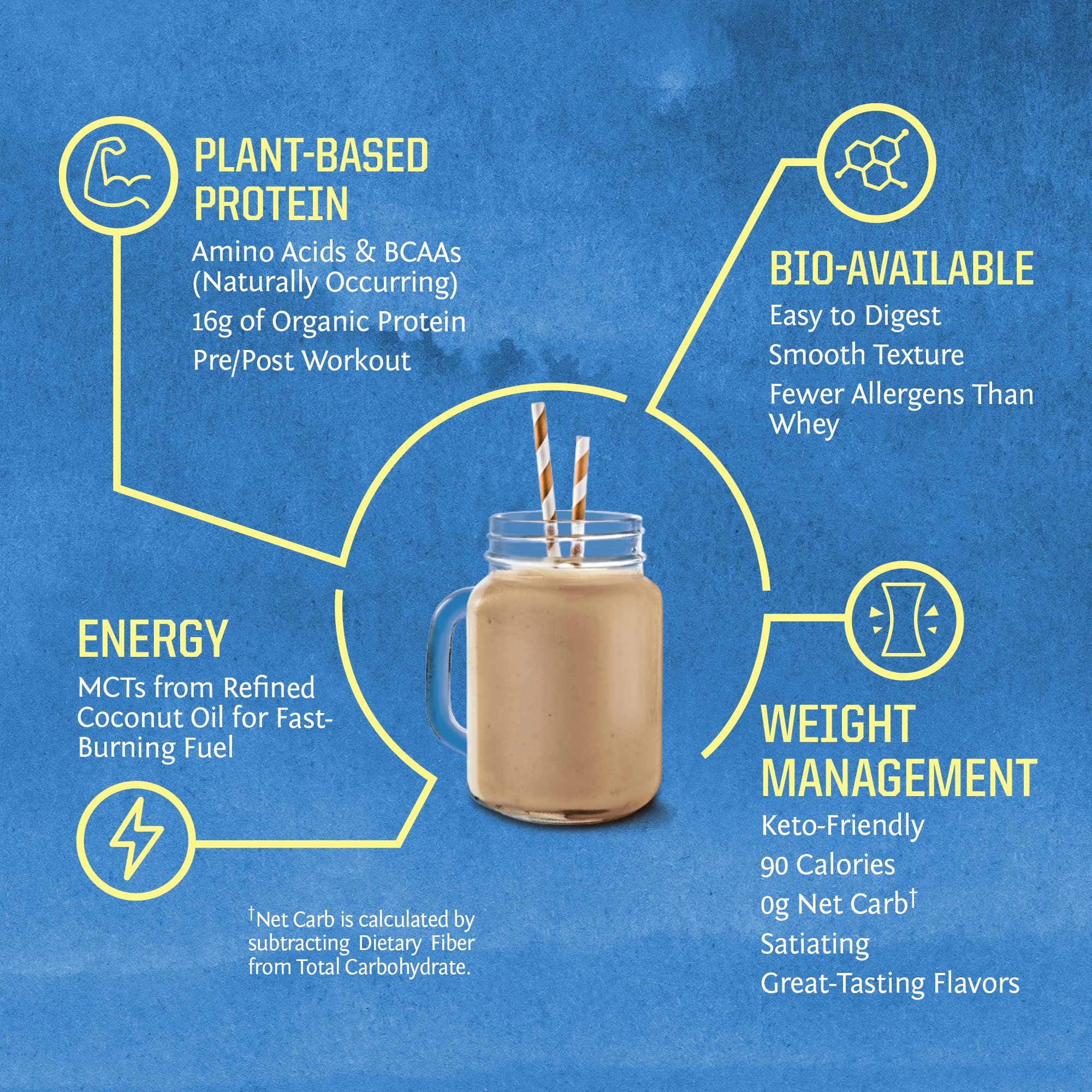 Sunwarrior WarriorBlend Vegan Protein Powder & Collagen Peptides - Plant-Based Vanilla Protein Supplement (30 Servings + 20 Servings) for Muscle Recovery, Post-Workout & Daily Nutrition