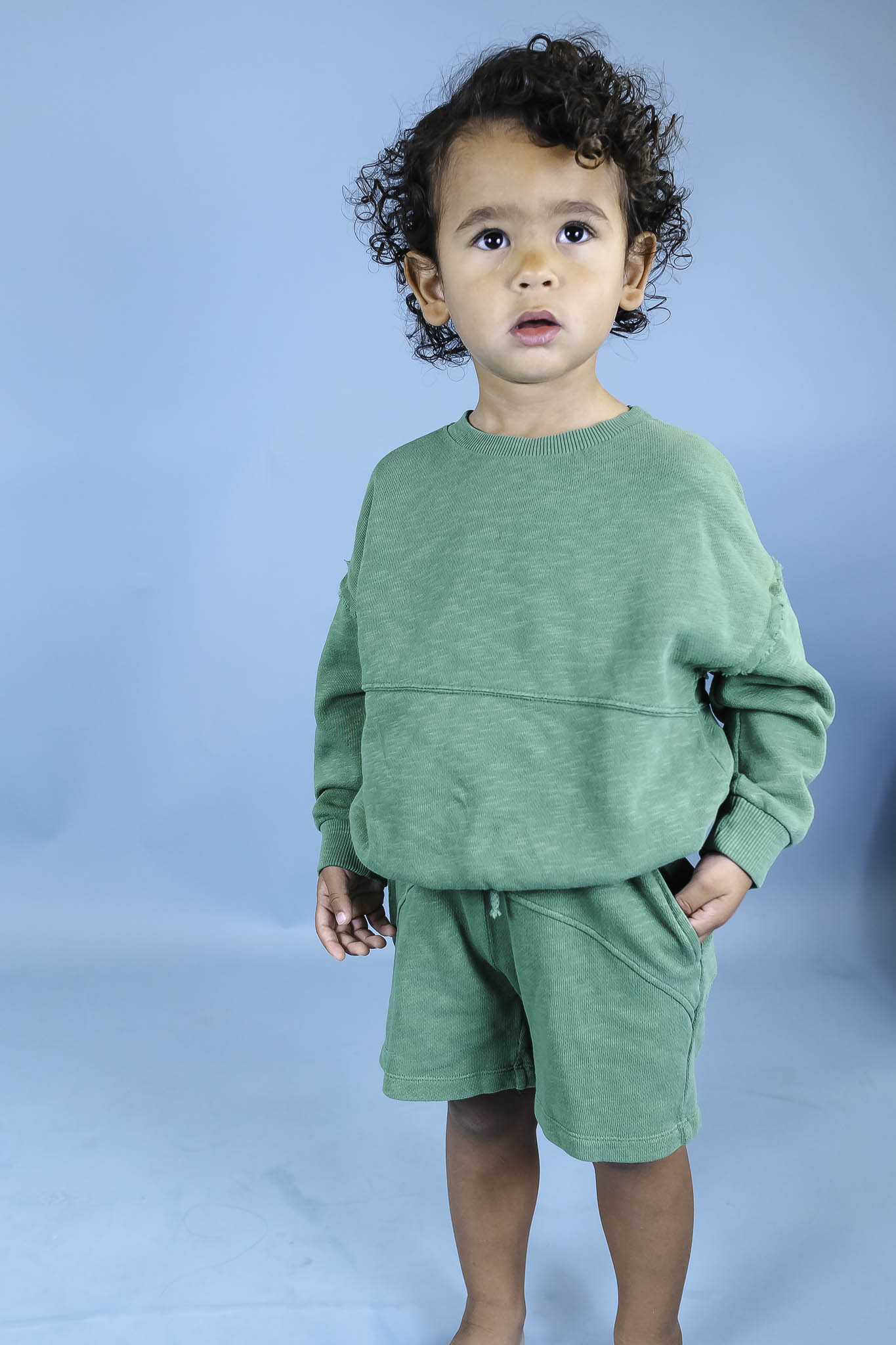 Cozy Green Fleece Sweater for Toddler Boys - Soft & Warm Winter Pullover - Perfect for Playdates & Outdoor Adventures