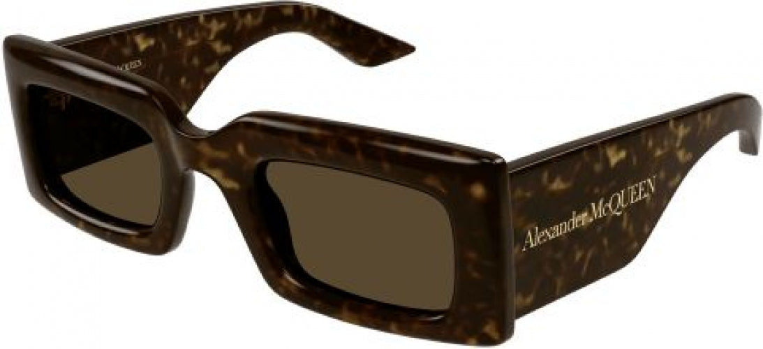 Alexander McQueen AM0433S Sunglasses for Women - Luxury Designer UV Protection Shades - Perfect for Outdoor, Beach & Fashion Events