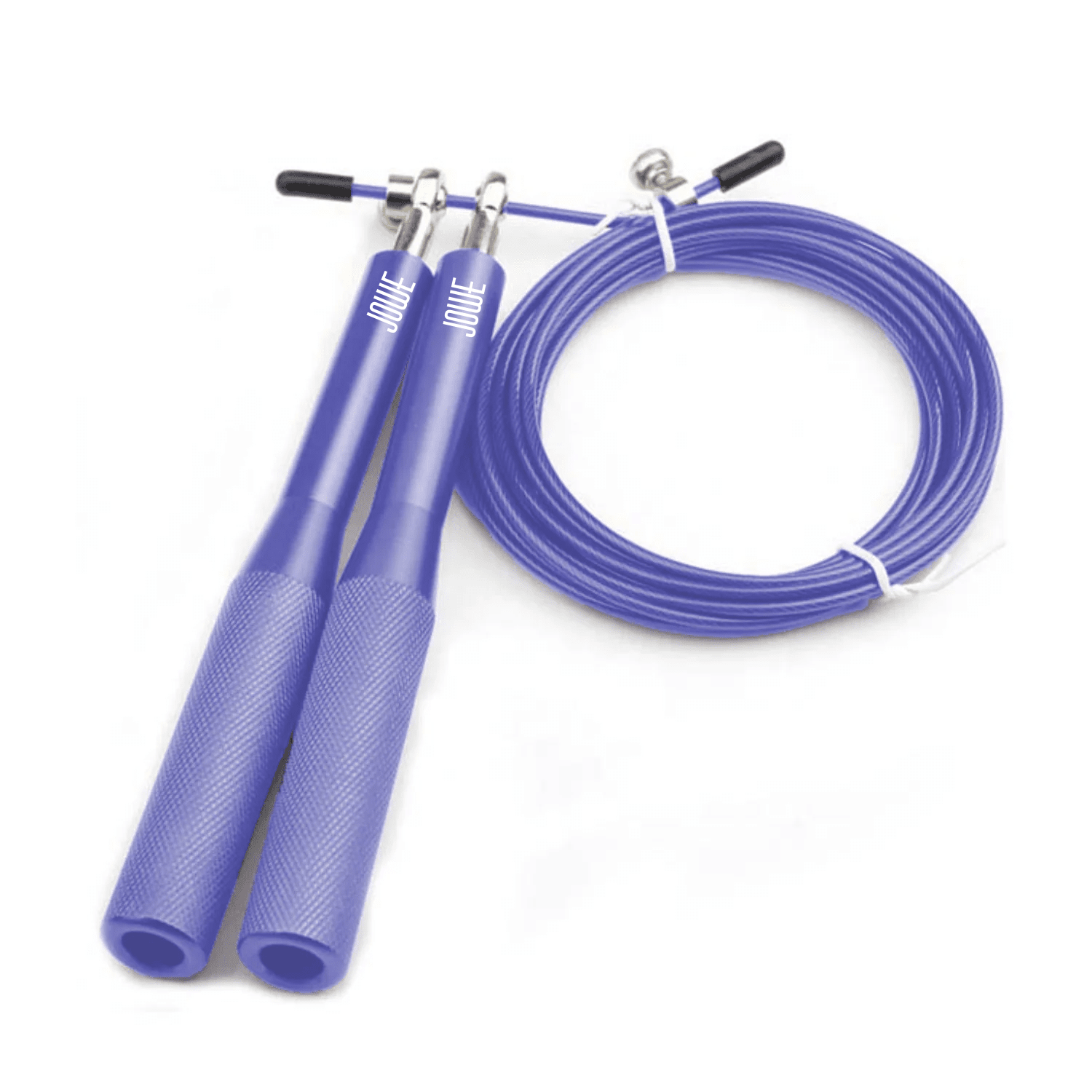 Jowe Adjustable Crossfit Skipping Rope - Professional Speed Jump Rope for Workout & Training - Blue - Perfect for Home Gym, Boxing, Fitness & Weight Loss