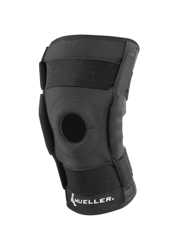Mueller Hinged Wraparound Knee Brace for Men & Women - Adjustable Support for Running, Sports & Arthritis Pain Relief - Premium Knee Stabilizer for Active Lifestyles & Injury Recovery