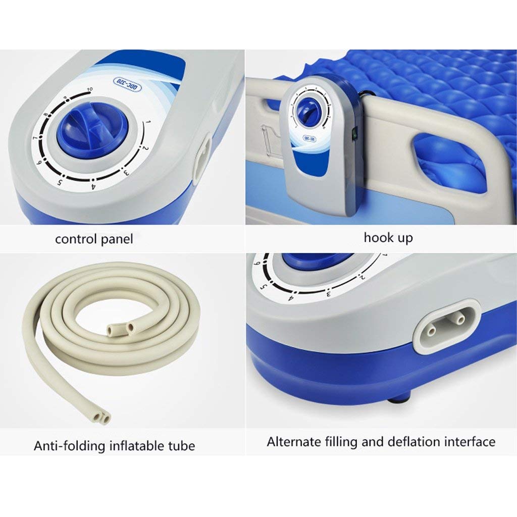Medical Air Pressure Massage Mattress for Hemorrhoids & Anti-Decubitus Care - Home Use for Elderly & Paralyzed Patients | Full Body Support for Comfortable Sleep & Recovery