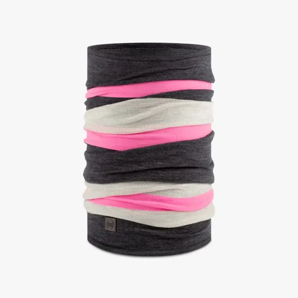 BUFF Merino Move Wool Neck Gaiter - Lightweight & Breathable for Hiking, Running, Cycling & Outdoor Activities
