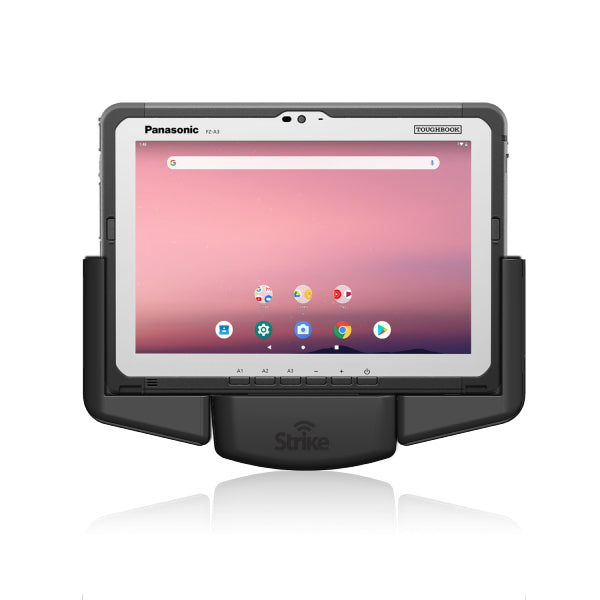 Panasonic Toughbook FZ-A3 Vehicle Mount - Heavy Duty Car Cradle for Rugged Laptop - Secure Dashboard or Seat Mounting for Police, Construction & Field Work