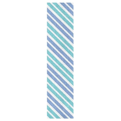 Green and Blue Diagonal Line