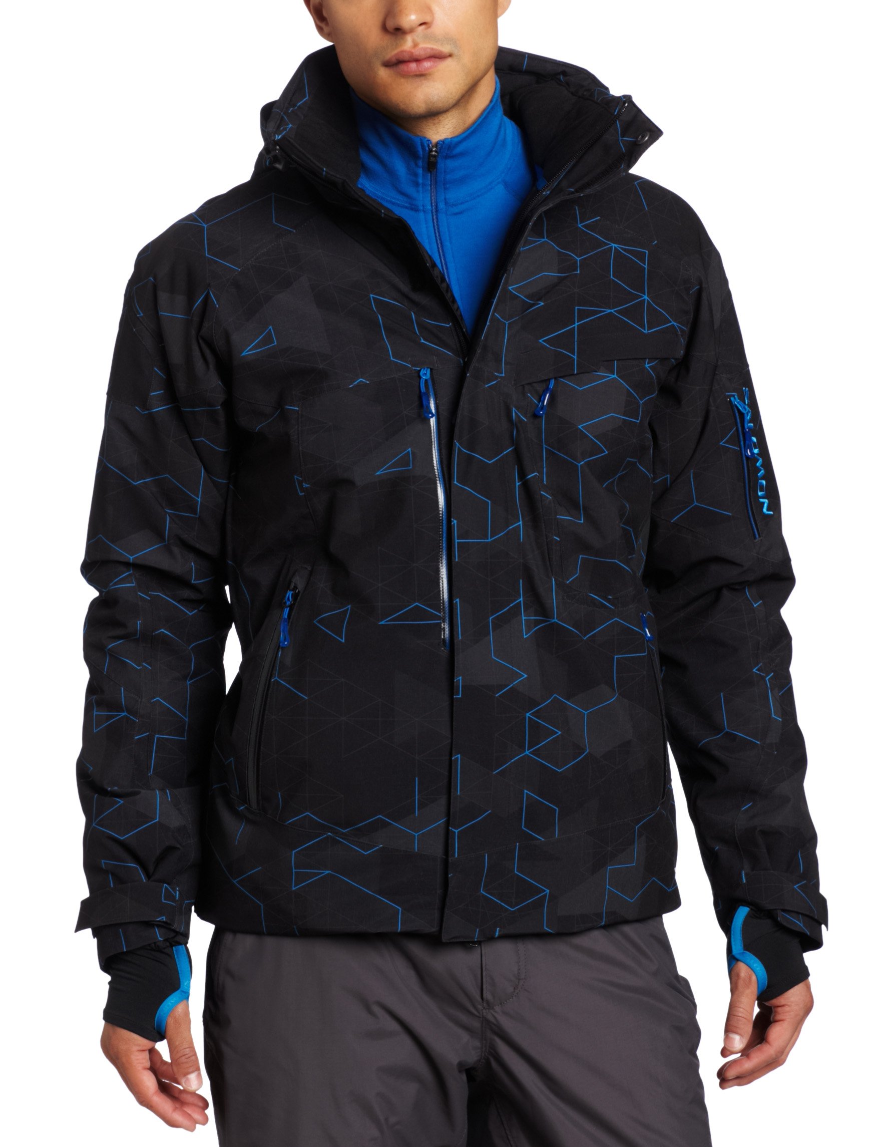 Salomon Men's Brilliant Jacket - Lightweight Waterproof Windbreaker for Hiking & Outdoor Activities