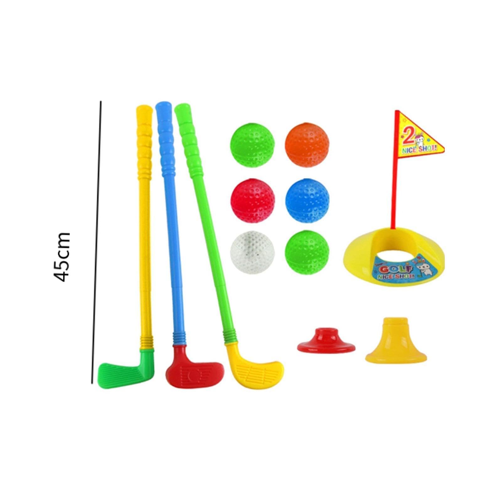 **MagiDeal 13-Piece Kids Golf Set - Toddler Golf Clubs with Training Balls & Carry Bag - Perfect for Backyard, Garden & Indoor Play - Ideal Birthday Gift for Boys & Girls**