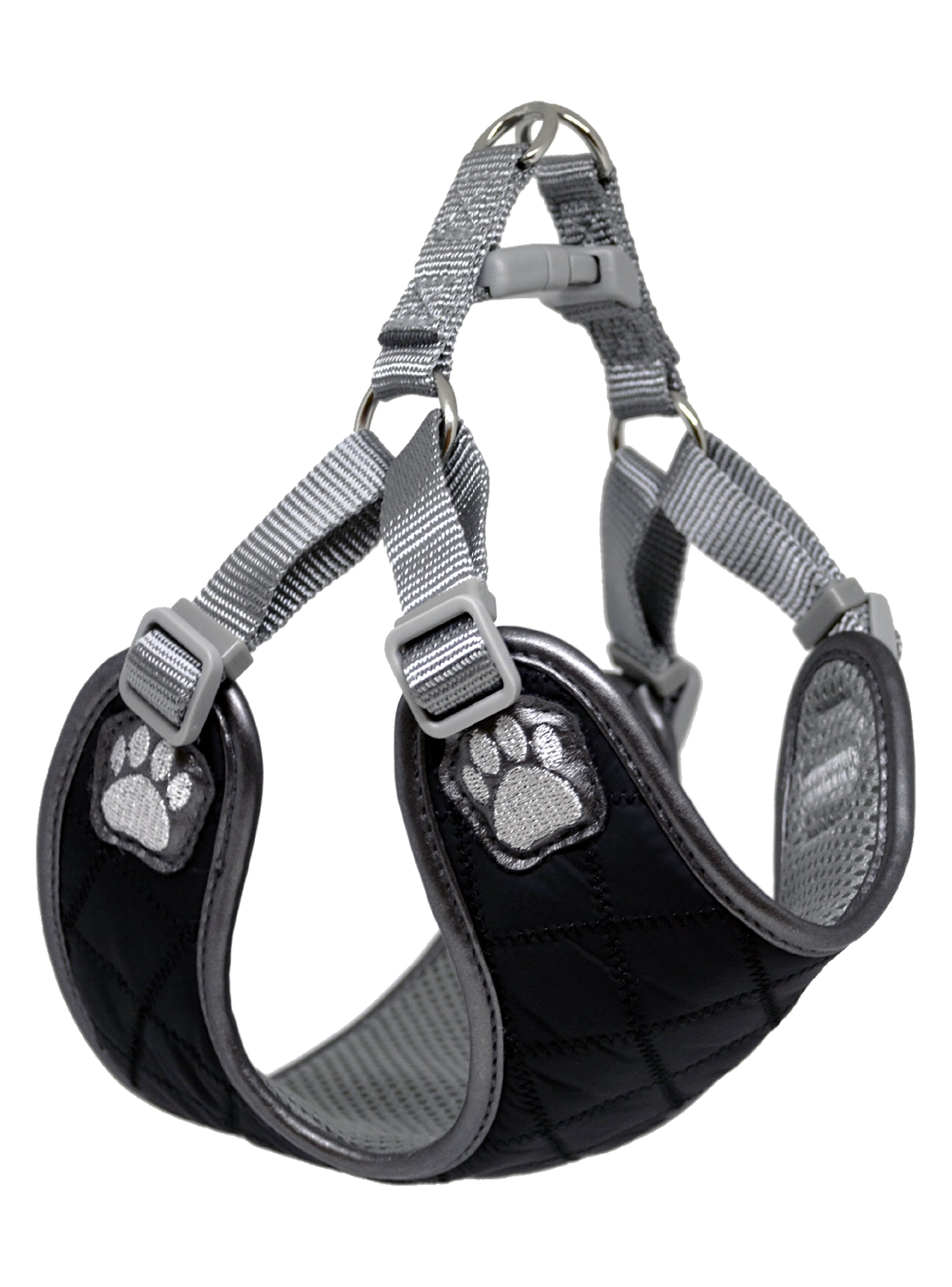 Pretty Paw Step-in Dog Harness - Adjustable & Breathable Pet Vest for Small to Medium Dogs - Perfect for Walking, Training & Outdoor Adventures