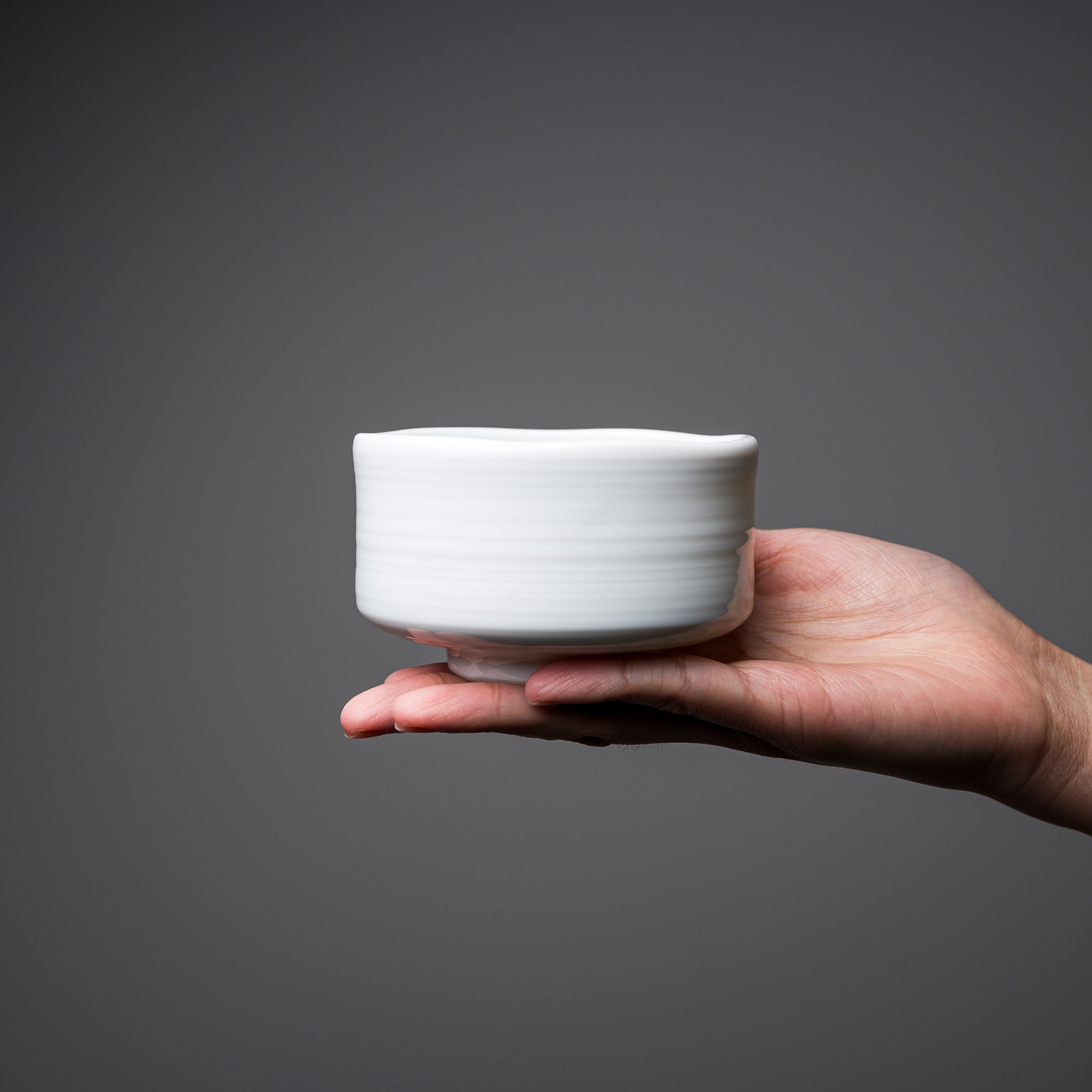 Premium Mini Matcha Bowl - Pure White Ceramic Tea Cup for Japanese Green Tea Ceremony, Matcha Whisking & Traditional Tea Drinking | Perfect for Home, Cafe & Zen Decor