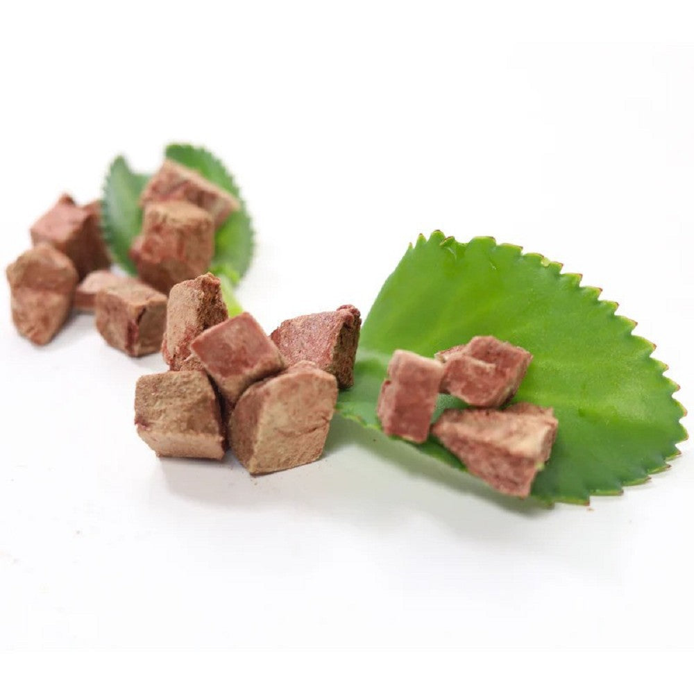 Premium Freeze Dried Beef Liver Dog & Cat Treats - High Protein, Grain-Free Natural Pet Snacks for Training, Rewards & Digestive Health