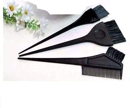 Professional Hair Coloring Kit - PSM100 Dye Brush, Mixing Bowl & Black Apron Set (5-Piece) for Salon & Home Hair Dyeing - Perfect for Men & Women's DIY Hair Color Treatment