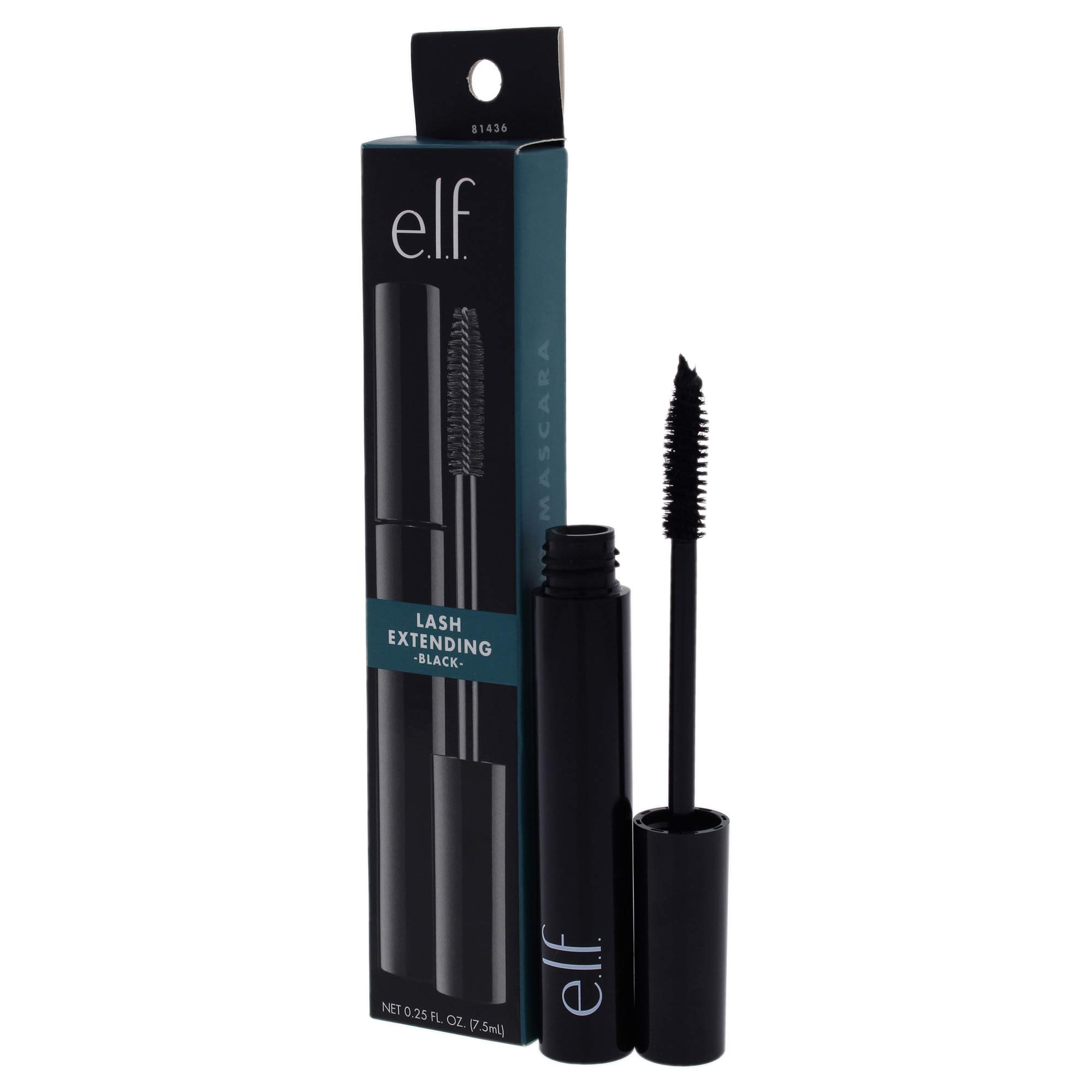 e.l.f. Lash Extending Mascara - Volumizing & Lengthening Black Mascara (0.24 oz) for Dramatic Lashes - Perfect for Daytime & Nighttime Makeup Looks