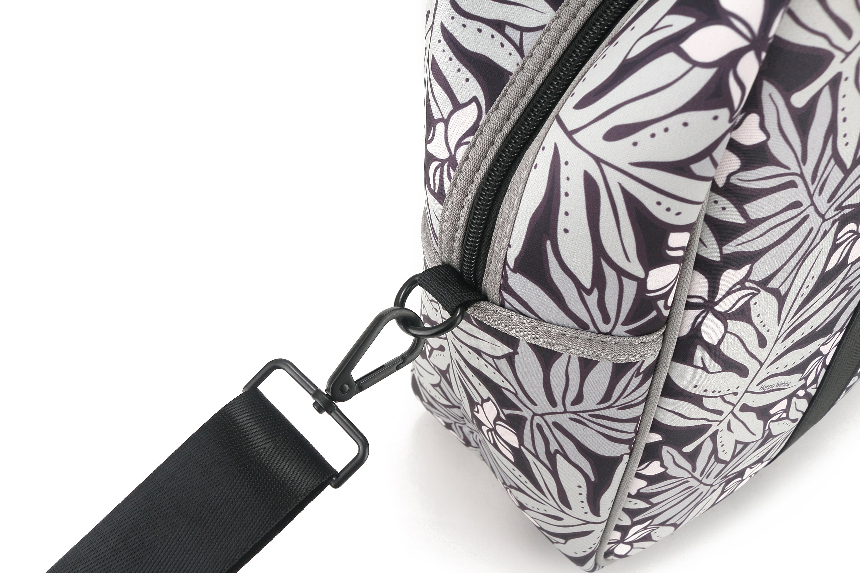 Premium Gym Bag for Men & Women - Durable Sports Duffel Bag with Shoe Compartment - Lightweight & Water-Resistant - Perfect for Gym, Travel, Workout & Sports (Lauae Grey)