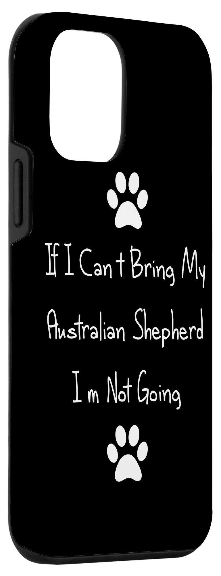 iPhone 12 Mini Case - Australian Shepherd Dog Breed Design | Cute Aussie Shepherd Gift for Dog Lovers | Perfect for Everyday Use & Gifts