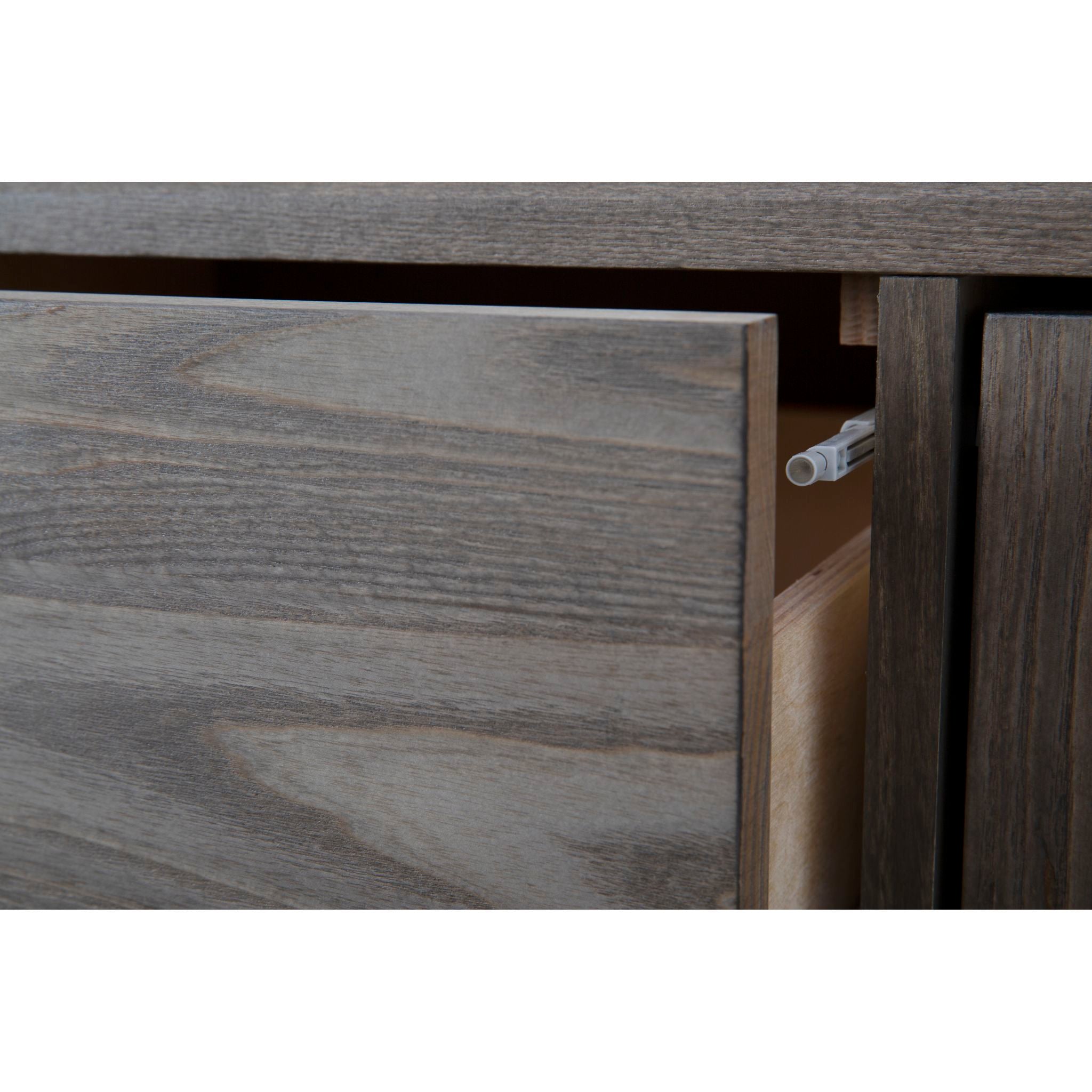 Annecy Dining Server Buffet Sideboard - Graphite Finish (PT 2834 17) | Modern Storage Cabinet for Dining Room, Living Room & Entryway
