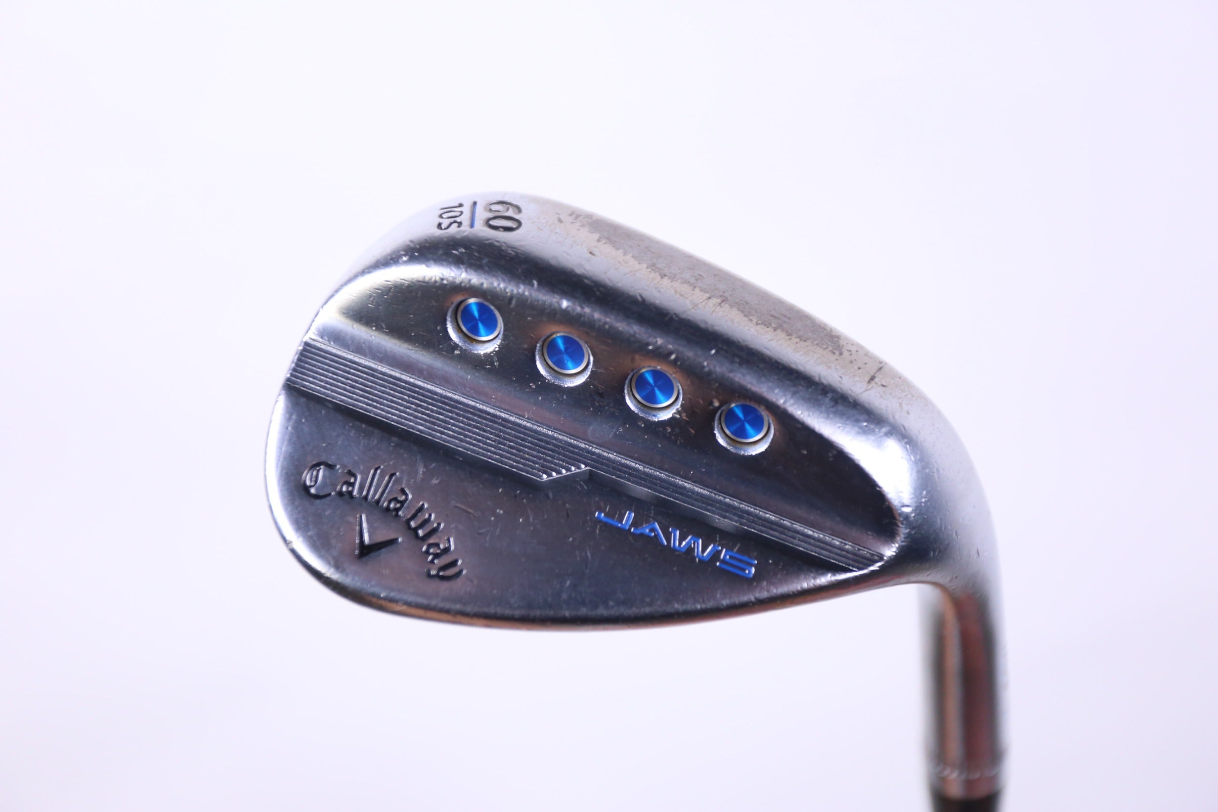 Used Callaway Jaws MD5 Raw Lob Wedge 60° - Right Handed Stiff Flex Golf Club for Short Game & Bunker Shots