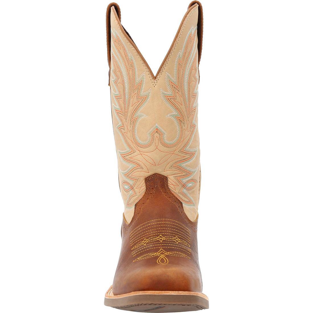 Rebel Pro Golden Brown & Bone Western Boots for Men - Stylish Cowboy Boots for Country Dancing, Rodeo & Casual Wear