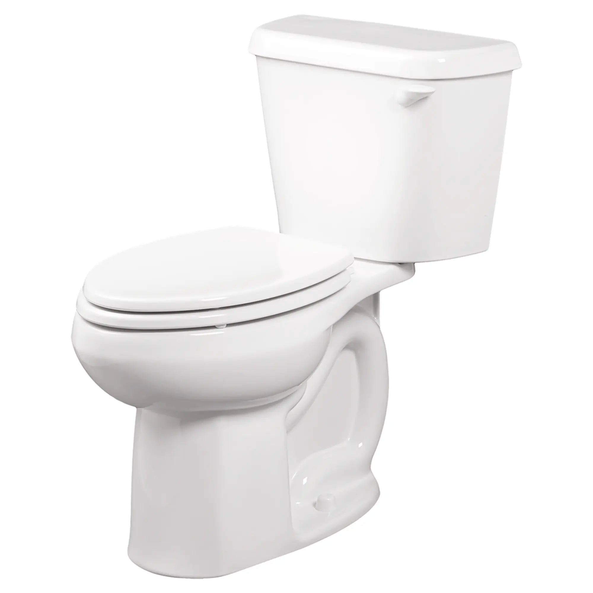 Colony® Two-Piece 1.28 GPF/4.8 LPF Elongated Chair Height Toilet with 10-Inch Rough-In and Right-Hand Trip Lever - Perfect for Modern Bathrooms and Small Spaces
