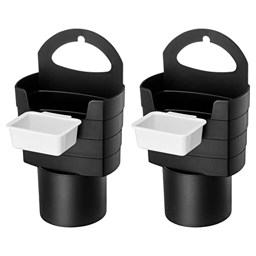 2 Pack French Fry Cup Holder with Sauce Holder