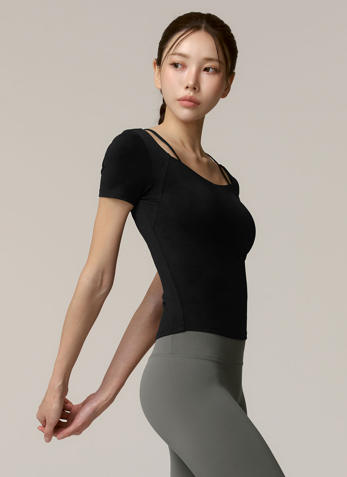 Soft Cotton Heart Neck Crop Top for Women - Trendy Summer Fashion, Casual Wear & Street Style Outfits