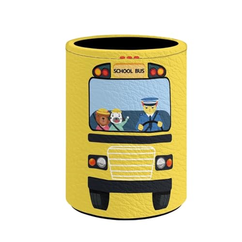 Cartoon School Bus
